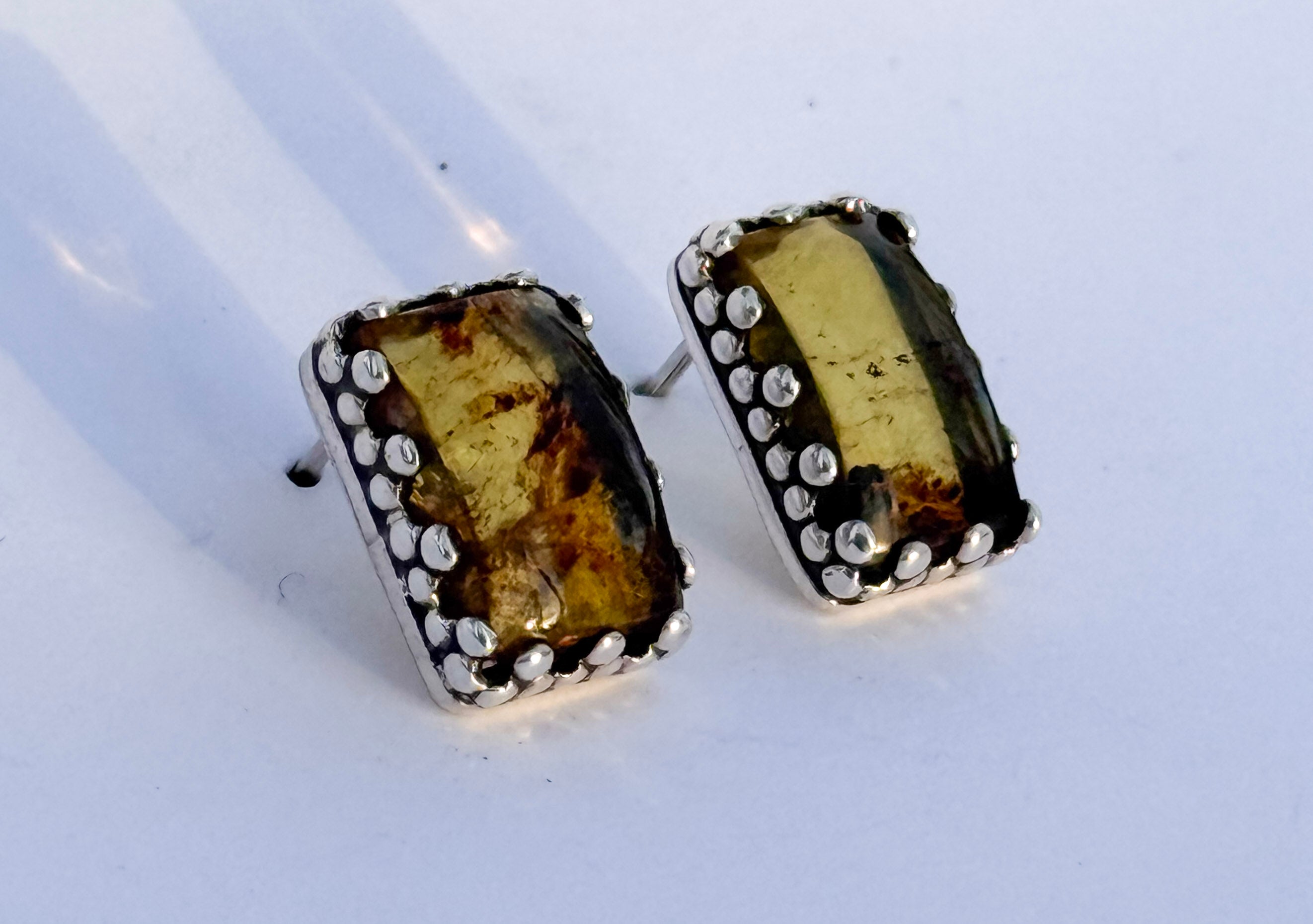 ALBA - Amber Earrings