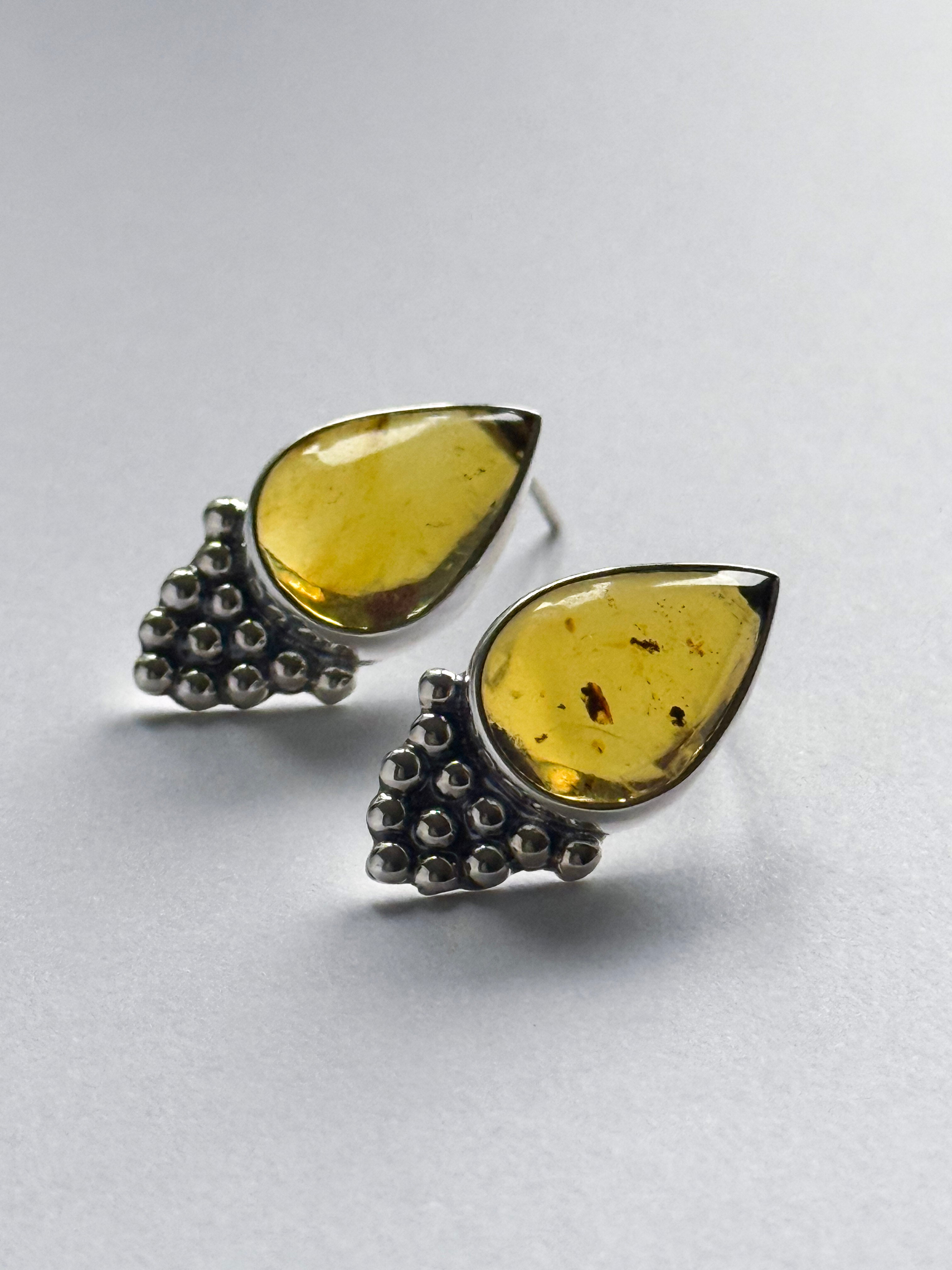 CHIAPAS CHICO - Amber Earrings