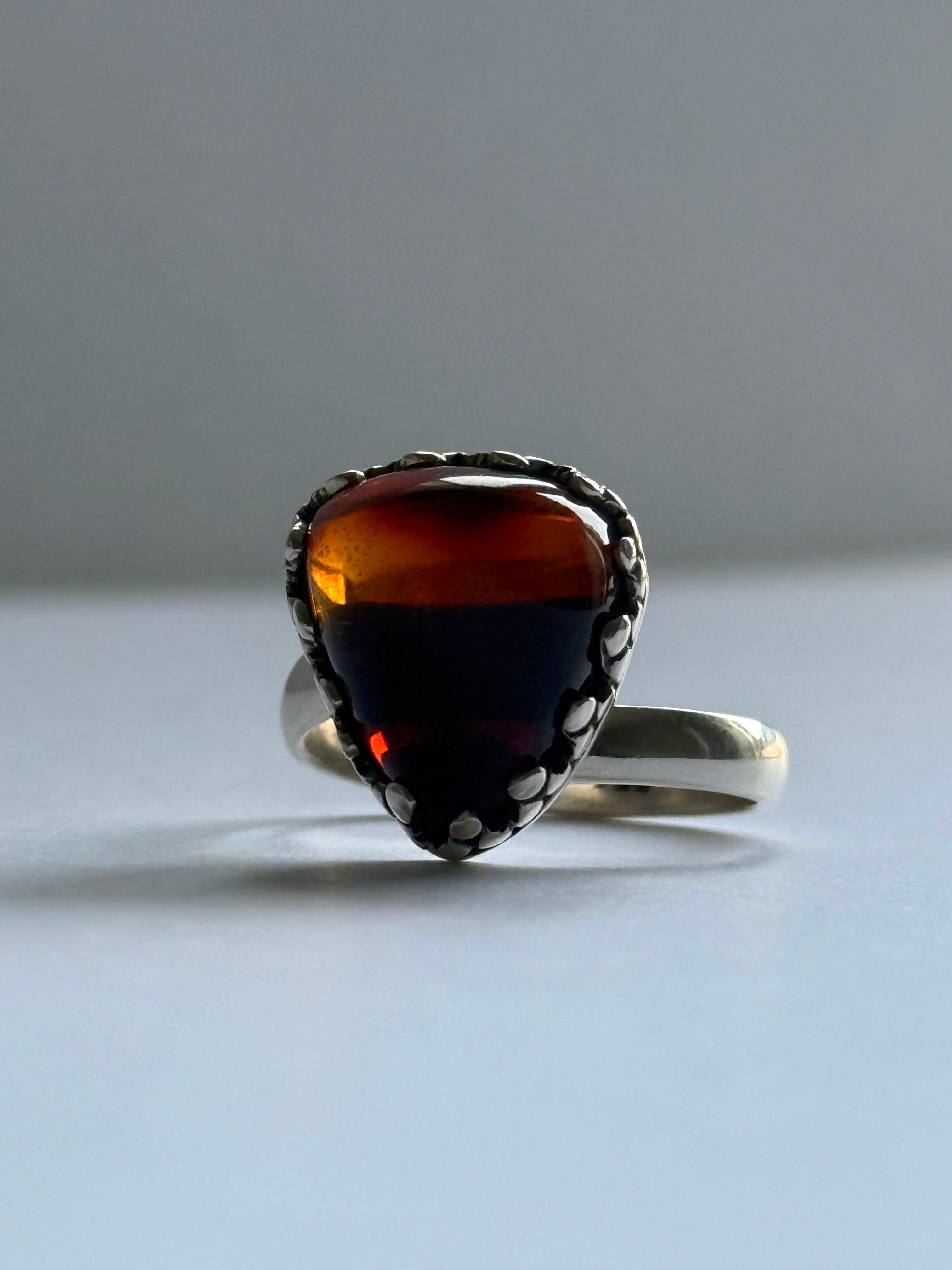 SOLSTICIO - Amber Ring