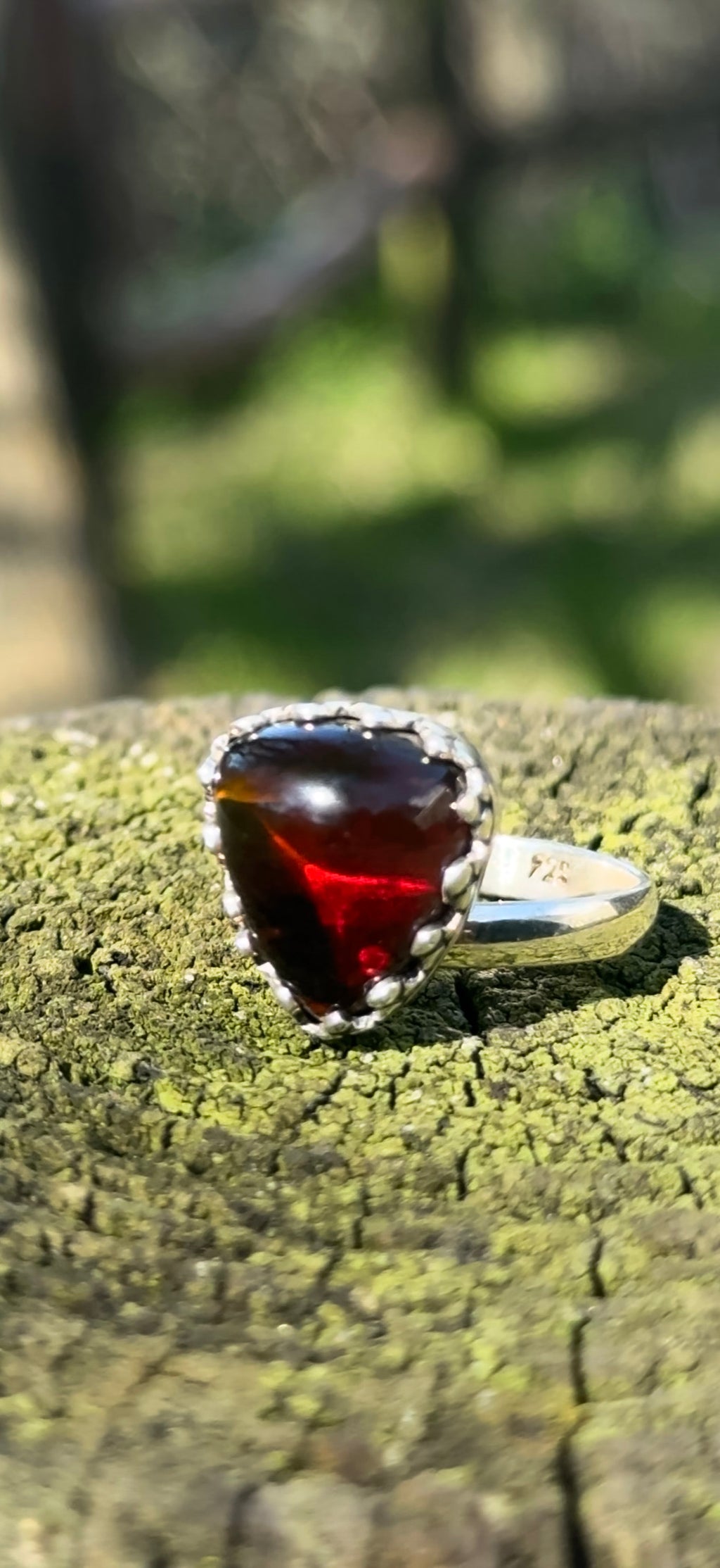 SOLSTICIO - Amber Ring