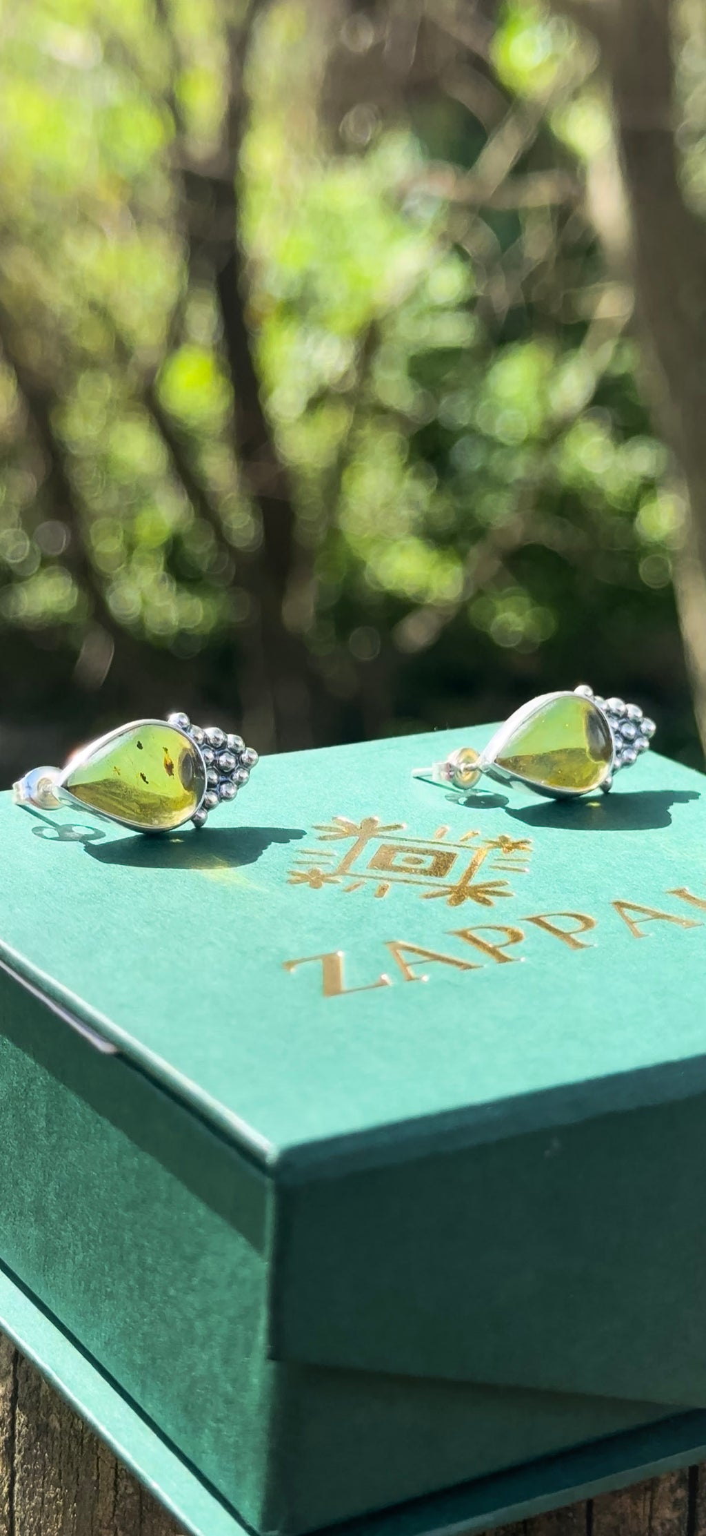 CHIAPAS CHICO - Amber Earrings