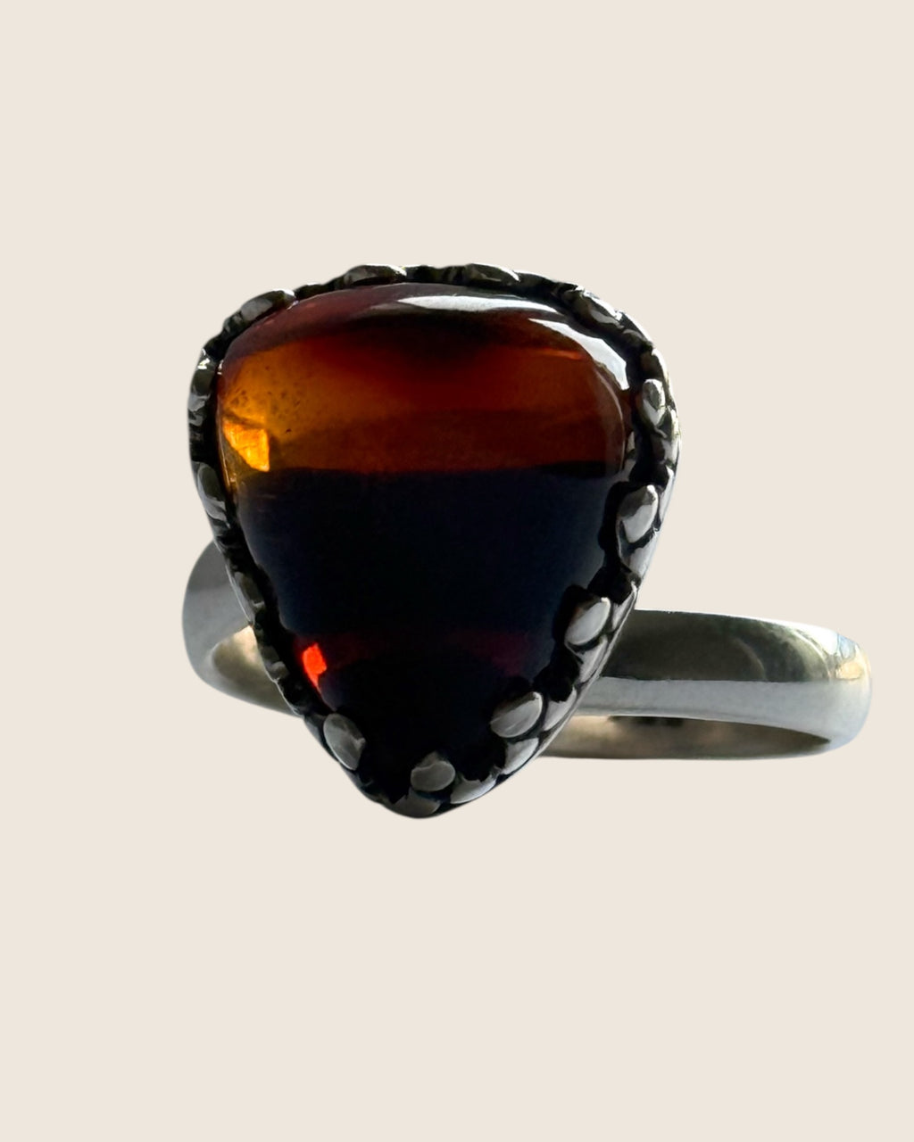 SOLSTICIO - Amber Ring