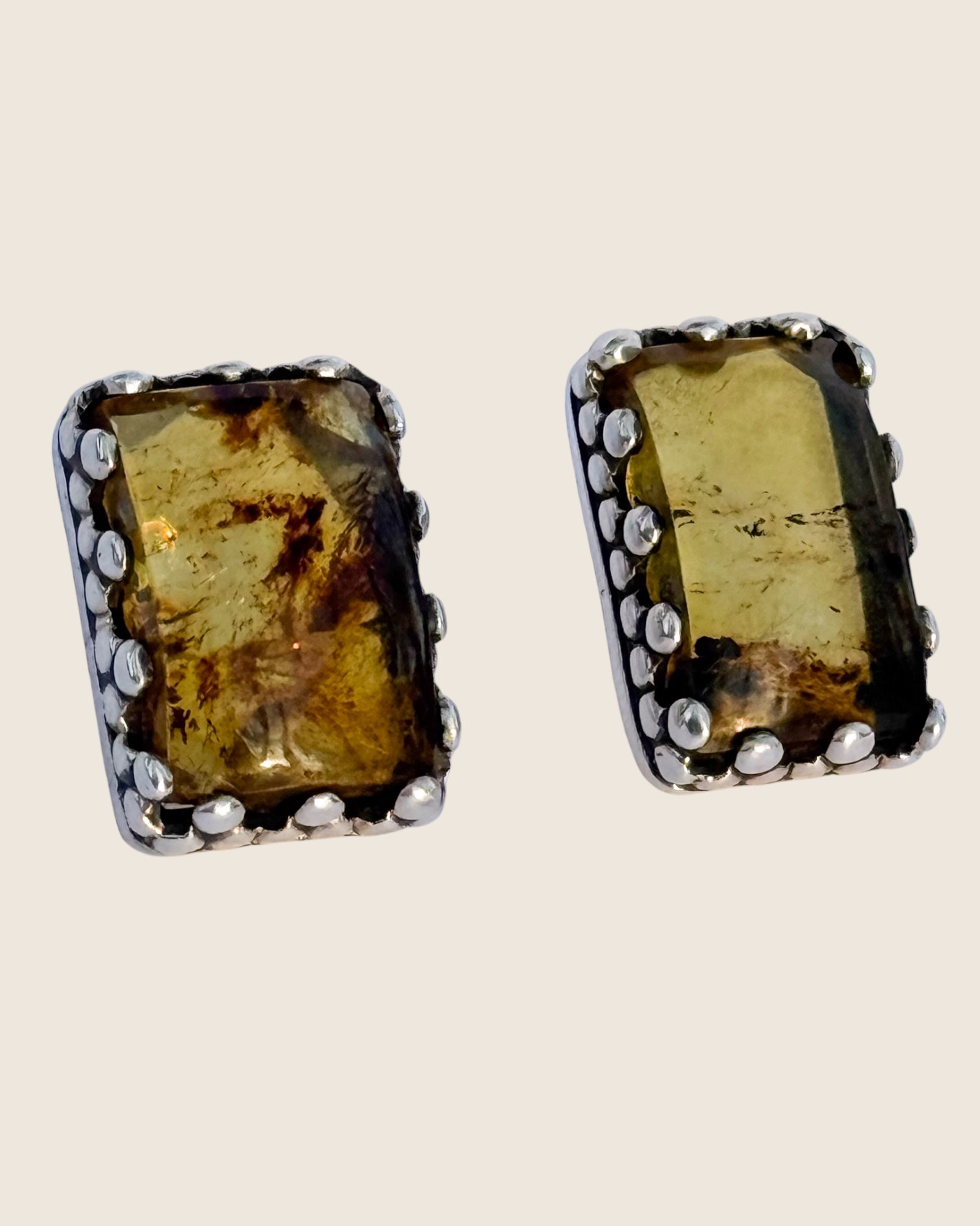 ALBA - Amber Earrings