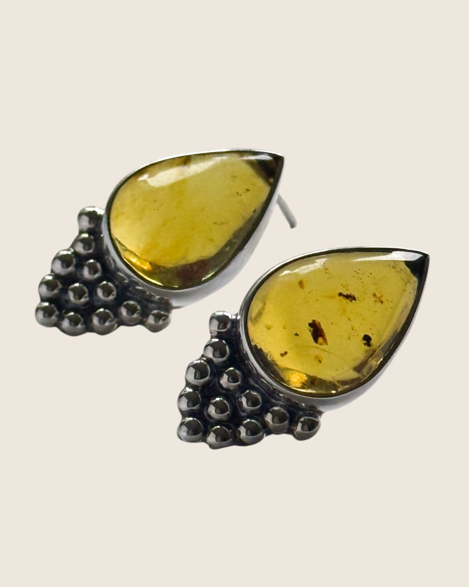 CHIAPAS CHICO - Amber Earrings